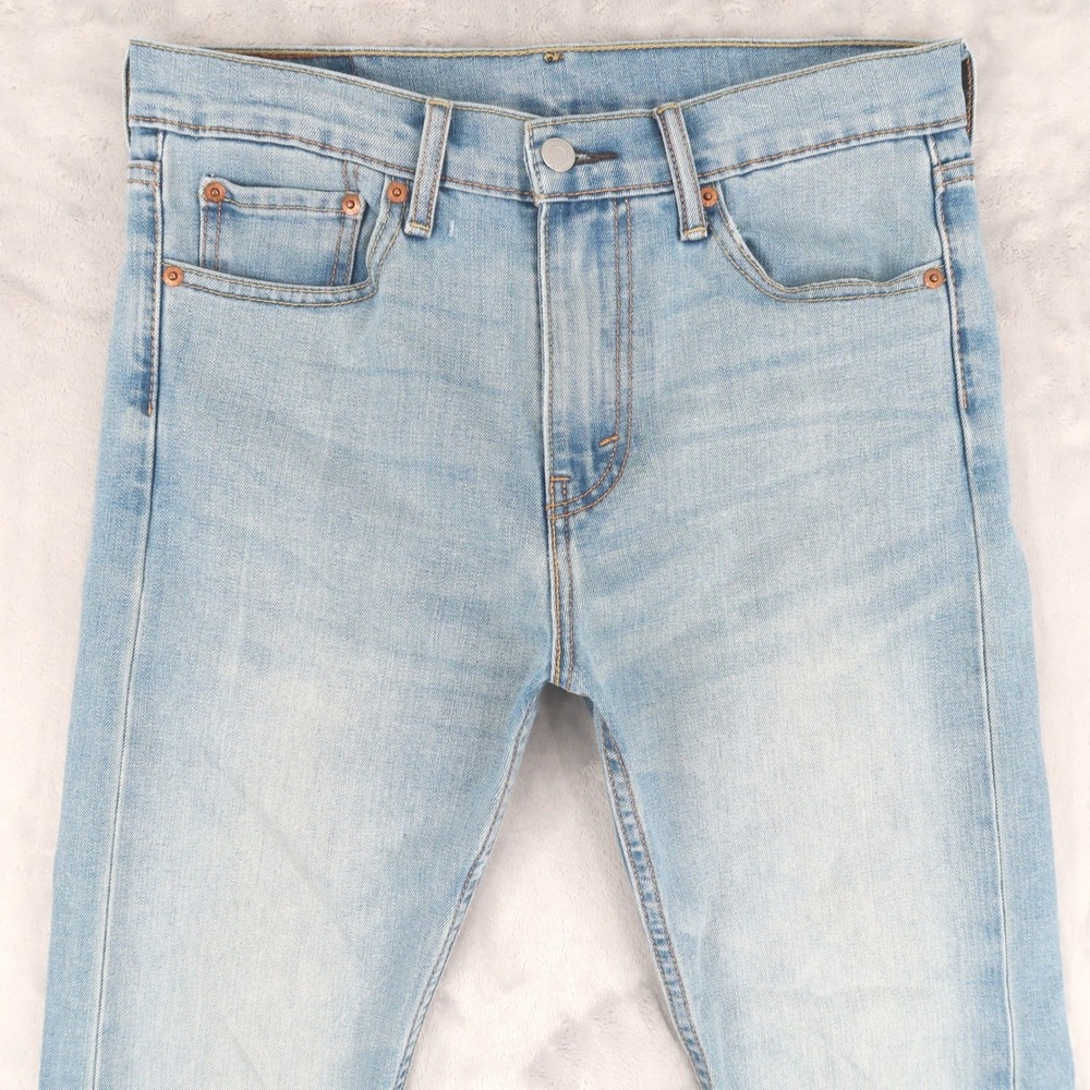 evi's Jeans Mens 30x30 Light Wash 510 Skinny Slim Tapered 055100598 Fit 30x27